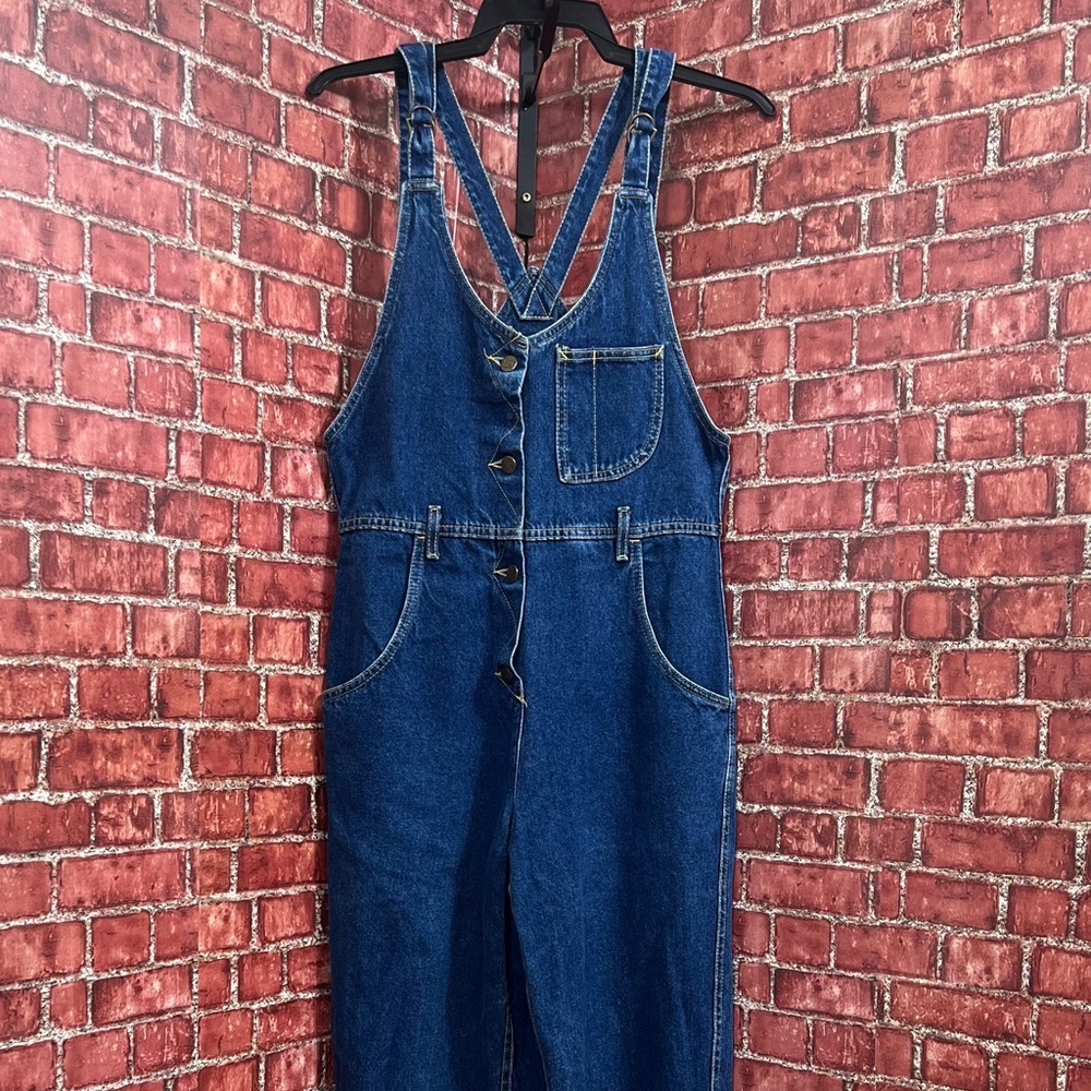 Lee Women's Blue Denim Overalls